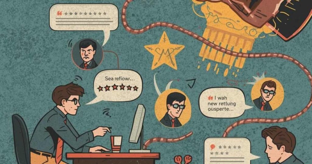 Fake reviews and Data science institute